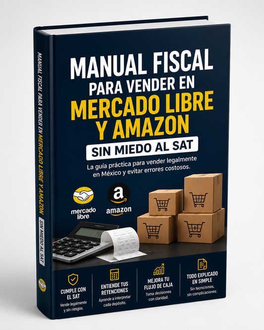 📘 Vende en Mercado Libre y Amazon Sin Miedo al SAT