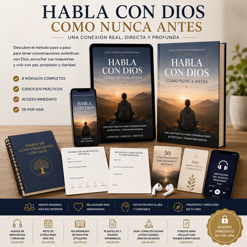Habla con Dios como nunca antes 🕊️